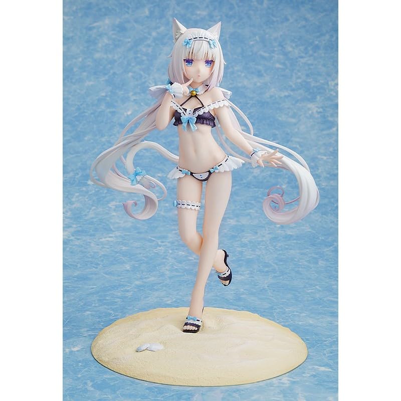 KDcolle Nekopara Vanilla Maid Swimsuit Scale Plastic Painted Complete Figure KK14052 Ver. 1/7