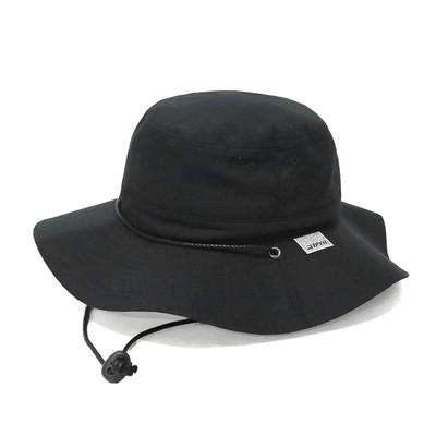 Adventure Hat Kokagel Hat for Men and Women Heat-Shielding (Black, Medium)