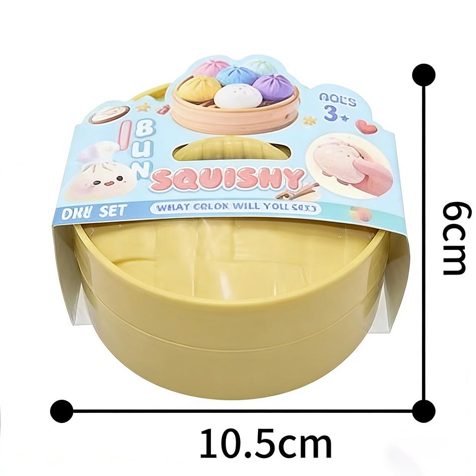 Rainbow Dumplings Squishy Blind Box Slow Rising Fidget Toy