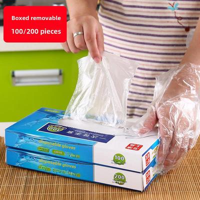 Thickened Disposable PE Gloves for Kitchen & Catering