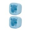 1/2 Pièces Moule à Glaçons Mini Vache des Highlands Silicone de Qualité Alimentaire Bac à Glaçons Réutilisable Facile à Démouler Machine à Glaçons Outil de Cuisine