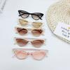 4pcs Retro Cat Eye Sunglasses UV400 Eyewear Sunglasses for Women Sun Glasses Small Frame Vintage Fashion Shades