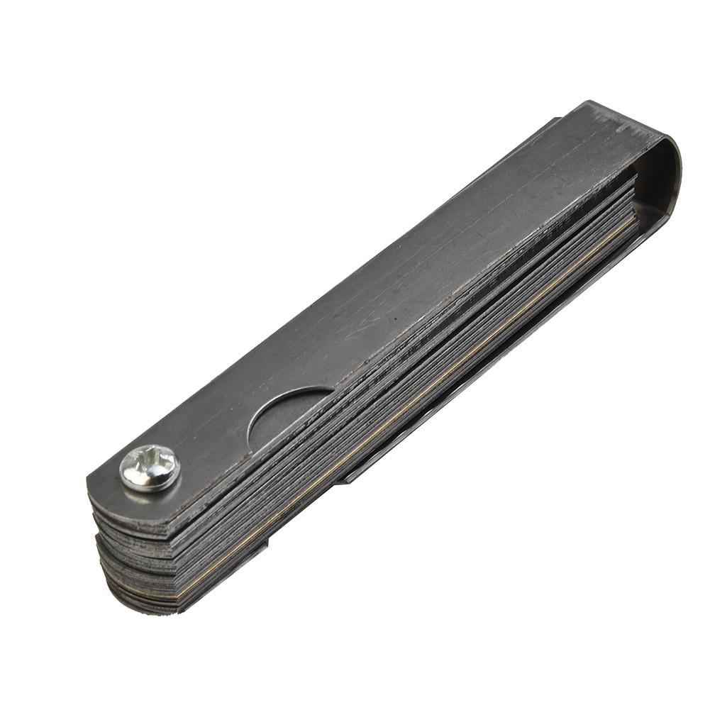 32 Blade Feeler Gauge Metric & SAE Dual Reading Combination Gap Thicknes Measure