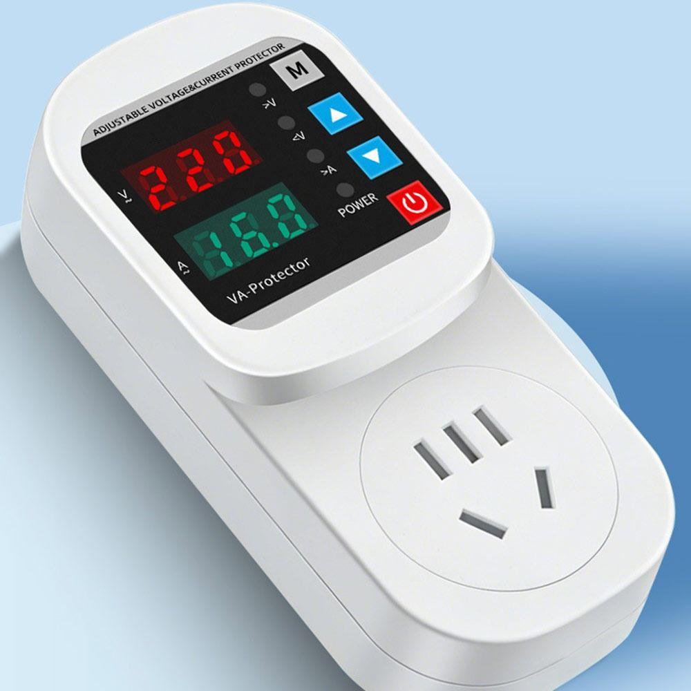 Digital Display Voltage Protector Socket Undervoltage Protector Household Appliances
