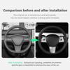Pentru Tesla Model 3 ModelY Patch cu diamante de lux Volanul mașinii Suport pentru pahare de control central Autocolant interior priză de aer