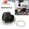 Free Shipping Universal M8 M10 M12 M14 M16 M18*1.25 / 1.5 Magnetic Oil Drain Plug Oil Drain Sump Nut (A Lot of Sizes Available) Fuel System Fittings7