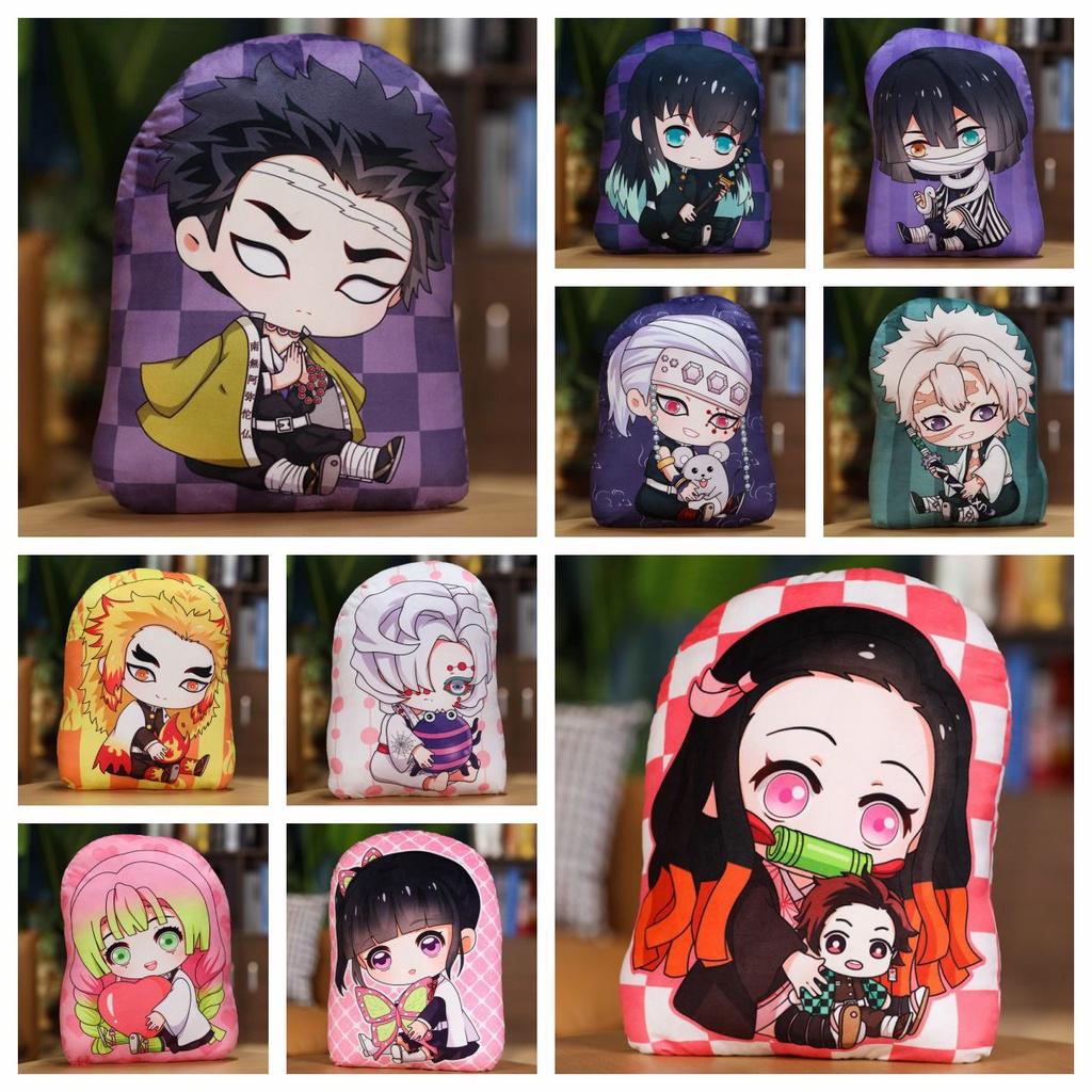 Cute Anime Demon Slayer Kimetsu No Yaiba Plush Pillow Pendant Ideal Gift For Friends And Relatives