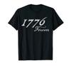 1776 Altijd Onafhankelijkheid Vrijheid Patriotisme T-shirt