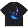 230 Gsm 100% Cotton Heavy Metal T-Shirt Rock Band Popular Music Print Unisex Heavy Cotton T Shirt