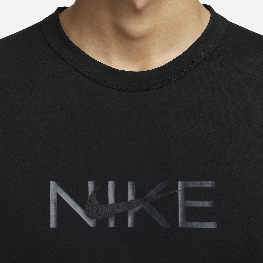 Nike Dri Fit T Shirt Men's Black/Anthracite HF4635-010