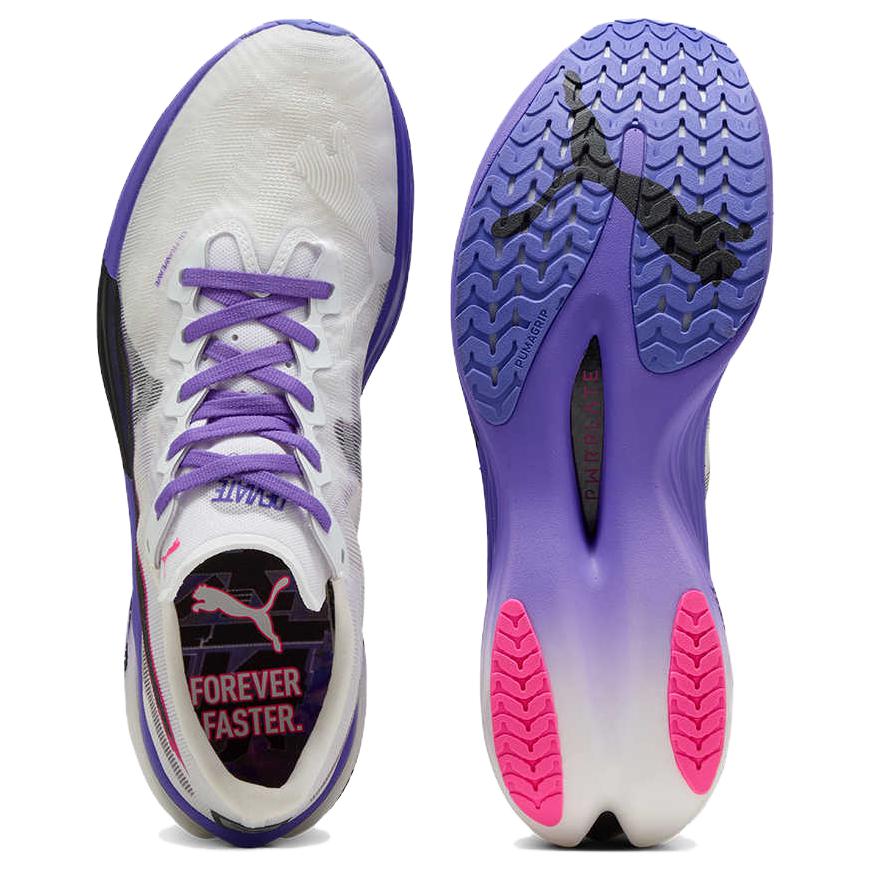 Puma Deviate Nitro Elite 3 Digitokyo Unisex Sneakers White Dark-Amethyst 311917-01