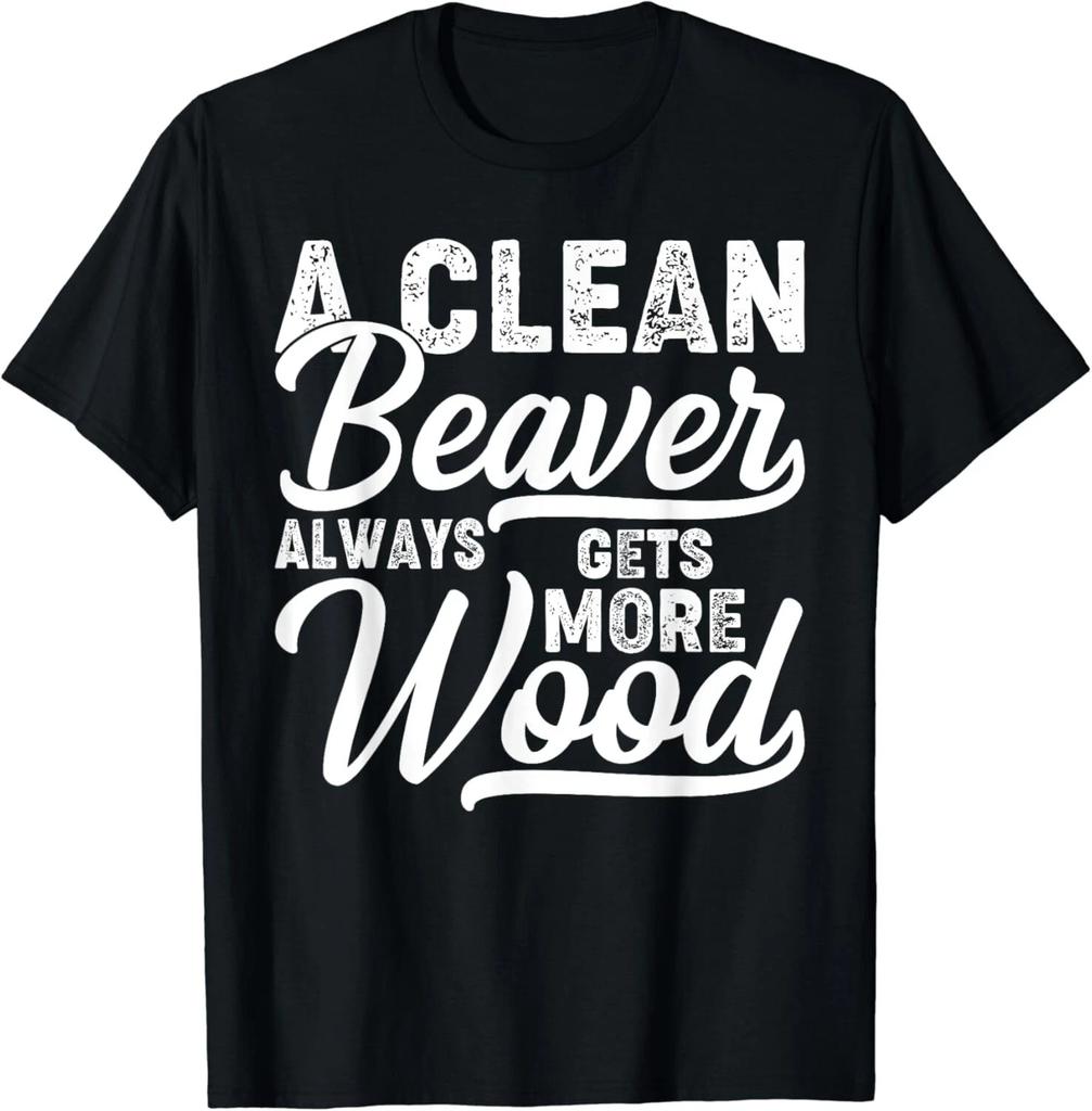 Ein sauberes Biber bekommt immer mehr Holz Geschenk Unisex T-Shirt