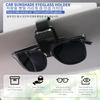Car Sunglasses Clip Sun Visor Glasses Holder Card Ticket Holder Stable Storage Clips Eyeglasses Hanger Car Interior Accessories