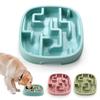 Pet Slow Feeder Bowl for Dogs and Cats - -Gulping Maze Bowl for Slower Eating