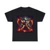 Unisex Adult T Shirt Demon Devil Horror Dark Fantasy Art Tee Metal Music Gothic