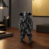 High-end Desktop Ornament 3D Printed Elephant Fighter Figurine, Mythical Fighting Style Ornament, Animal Statue Desk Decor for Fitness And Gaming Fans