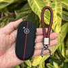 Silicone Car Key Case Holder Shell Soft Remote Cover Protector for Bmw Mini Countryman Cooper One 2023 2024 Accessories Keychian