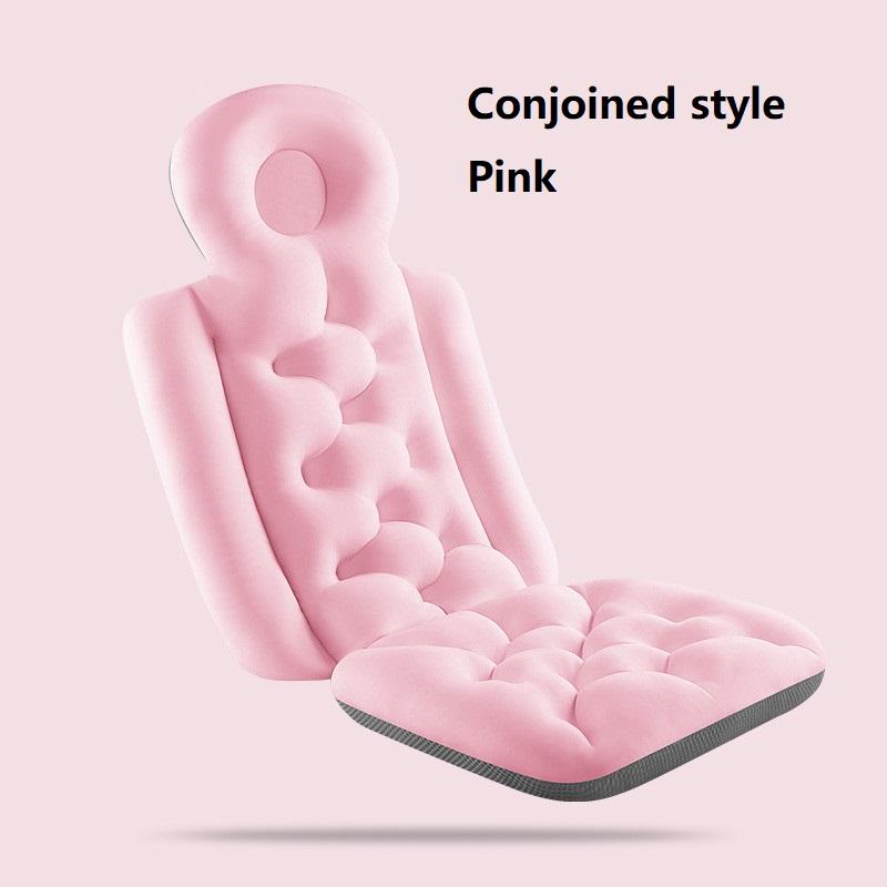 Bathroom Supply Waterproof Non-Slip Spa Bathing Pad Full Body Bathtub Cushion Bath Pillow