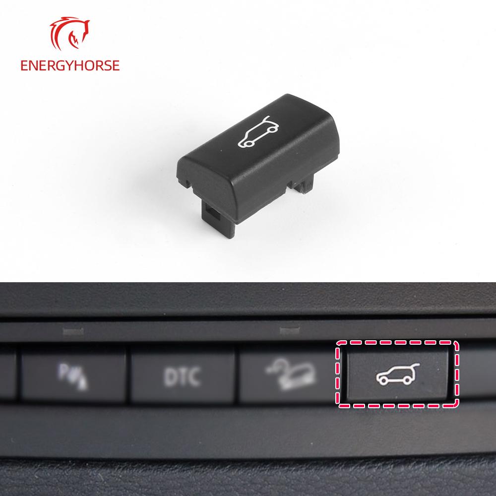 Car Dashboard Tailgate Rear Trunk Switch Button Cover Cap Replacement For BMW X5 E70 2006-2013 X6 E71 2008-2014