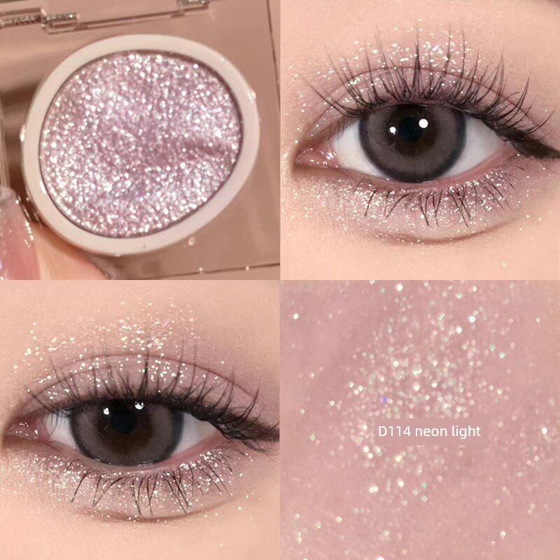 Same Style As Jiang Chenglan! In Stock Joocyee Single Color Eyeshadow Pure Black M110 Black Leather Eyeliner with Dazzling Sparkle