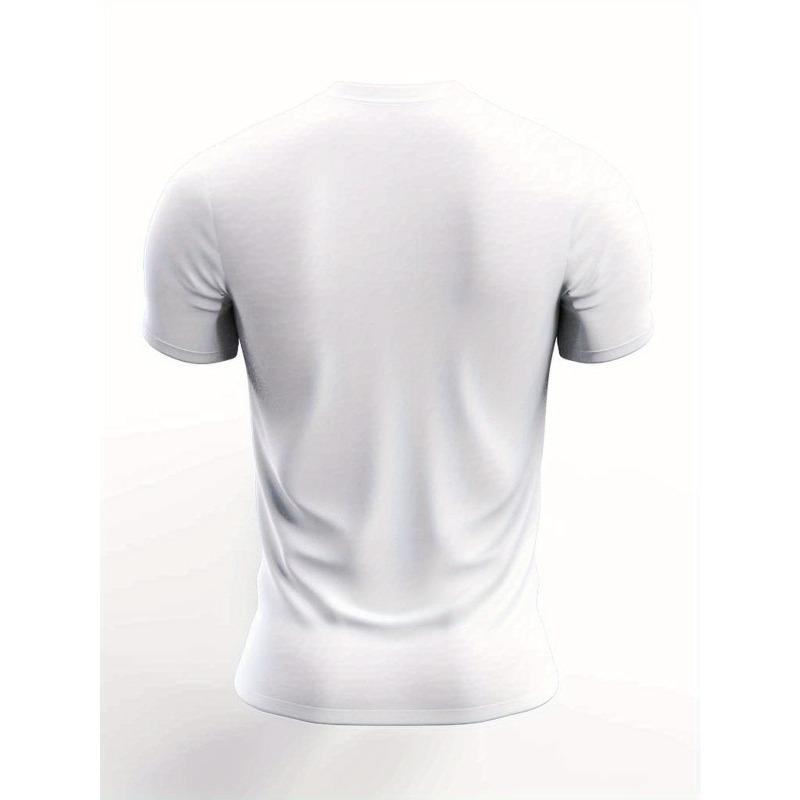 Übergrößen Herren T-Shirt mit einem lustigen spanischen Design, Rundhalsausschnitt, Lockere Passform, Oversized, Cool, Lässig und Modisch