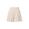Gesticktes Logo Atmungsaktive Lockere Beiläufige Sport-Shorts Damen Hosen Weiß DM6729-104