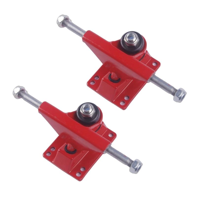 1Pair Aluminum Alloys Skateboards Truck Skateboards Wheel Bracket Professional Bridge Skate Board Bracket Sturdys Base