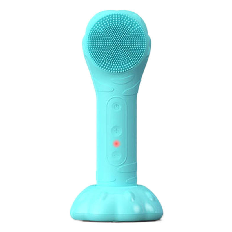 SHOmfrs Wireless Facial Cleansing Brush with Skin Analyzer 2 In 1 LED Technology Exfoliators & Massage Waterproof