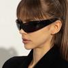 Gafas de sol para mujer Protección solar Protección UV Moda Hip Hop Punk Y2g Future Sense Gafas de sol con forma de ojo de gato Pasarela para hombre Street Shoot Gafas elegantes