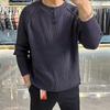 Men S Vintage American Style Knit Sweater Loose Long Sleeve