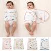 0-6 Måneder Bomull Baby Sovepose/Sovepose-teppe Anti-skremme-teppe Muslin Baby Sovepose-teppe for Nyfødt Tynn Sommer