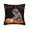 Pillow Cover Baby Monkey Punch Cute Monkey Punch Vintage Pillow Case For Sofa Bedroom Home Decor Pillowcases