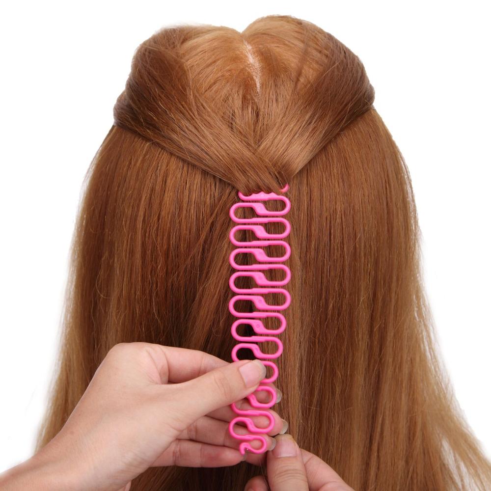 כלי סטיילינג לשיער לנשים DIY קל לשימוש אביזרי פיתול קליעת שיער קסומה