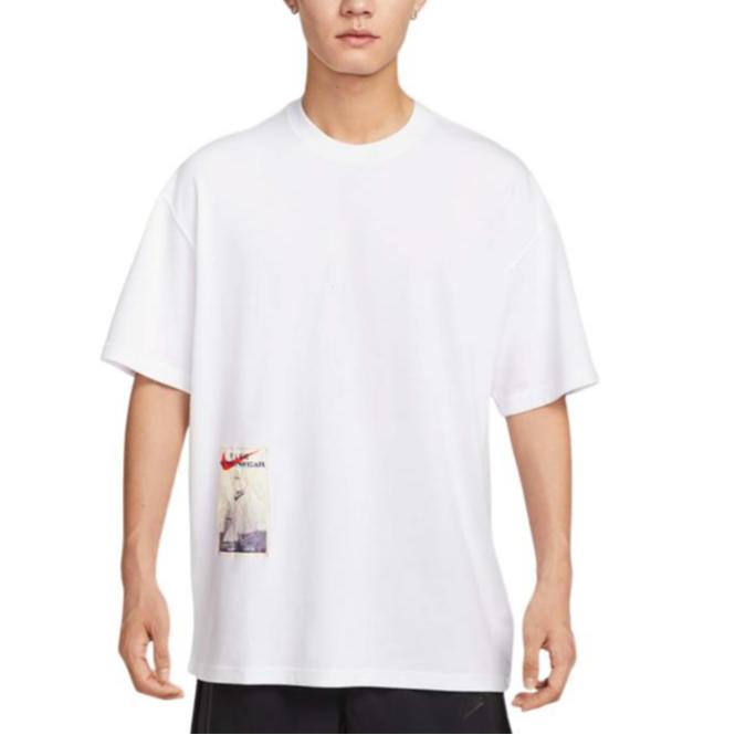 Nike Camiseta Minimalista Esportiva Casual de Manga Curta Masculina Tops HQ9253100