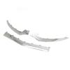 3pcs Gloss Chrome Front Bumper Lower Trim Replacement for Mercedes?Benz E?Class C207 Coupe AMG Line