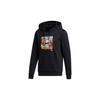 adidas Comic Star Panda Print Hoodie Men Hoodie Black GN8020