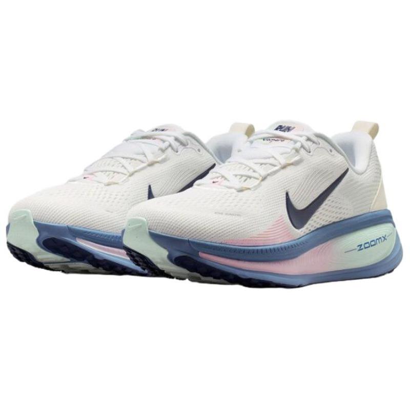 Nike Women's Vomero 18 Versatile Comfort Breathable Responsive Running Shoes White Blue HM6804-115