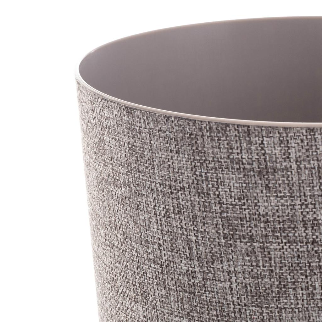 KADAX Vaso Vaso Para Flores Cachepô Plástico Suporte Para Flores 19cm Taupe