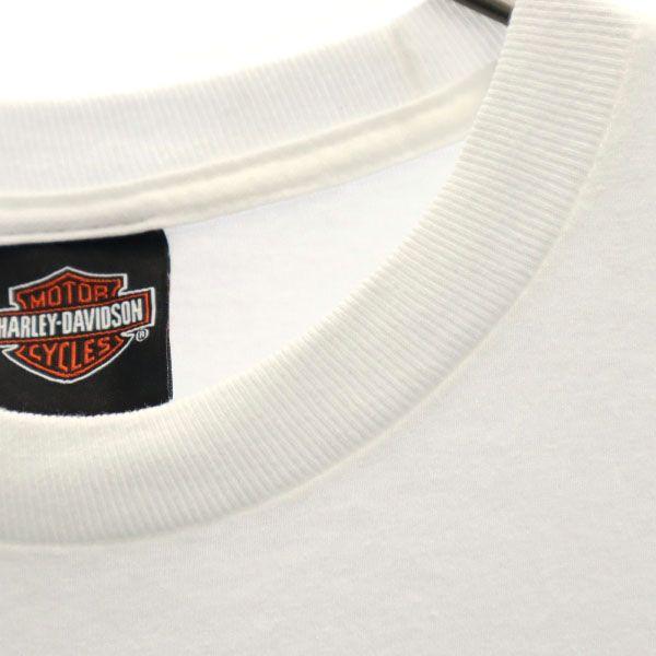 HARLEY DAVIDSON double-sided printing Short sleeve Crew neck T-shirt S Men's Used