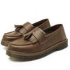 Tassel Women's Leather Low-top Small Leather Shoes Women's Fashion Student Round Head Casual Shoes