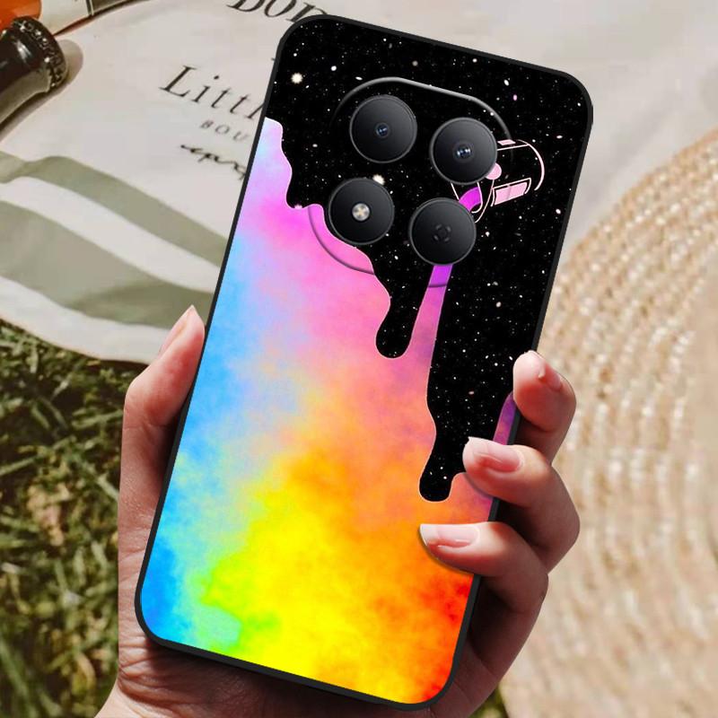 Für Xiaomi Poco M8 Hülle Schlankes Weiches TPU Schwarz Matt Mode Niedliche Handyhüllen Für Poco M8Pro M8 Pro 5G Abdeckung Schutzhüllen