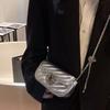 Premium Bag Trendy Small Fragrant Wind Rhombus Chain Bag Versatile Shoulder Messenger Bag
