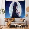 Genshin Impact Columbina Anime Cartoon Tapestry Bohemian Wall Tapestries Mandala Wall Hanging Sheets