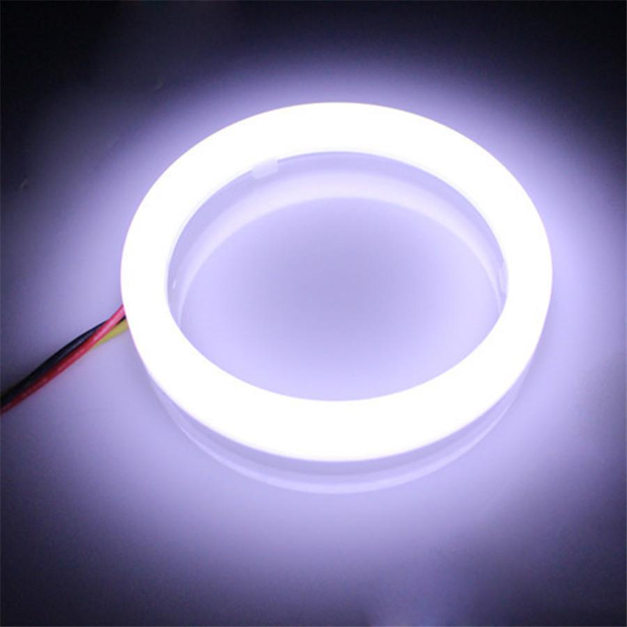 Car Headlight DRL Daytime Running Light Auto Halo Ring Angel Eyes 12V Day Light