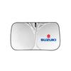 AAGP1 Car Foldable Sun Shade Visor Windshield Cover UV Protection Accessories For Suzuki Swift SX4 Jimny Ignis Grand Vitara Valve Cap