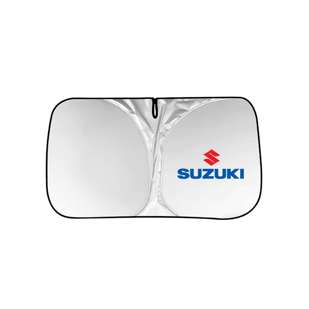 AAGP1 Car Foldable Sun Shade Visor Windshield Cover UV Protection Accessories For Suzuki Swift SX4 Jimny Ignis Grand Vitara Valve Cap