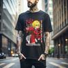 100% Cotton TOPS UNISEX TEES MENS WOMENS Lycoris Recoil Shirt Chisato Nishikigi Anime Manga Cosplay Graphic T-Shirt 505