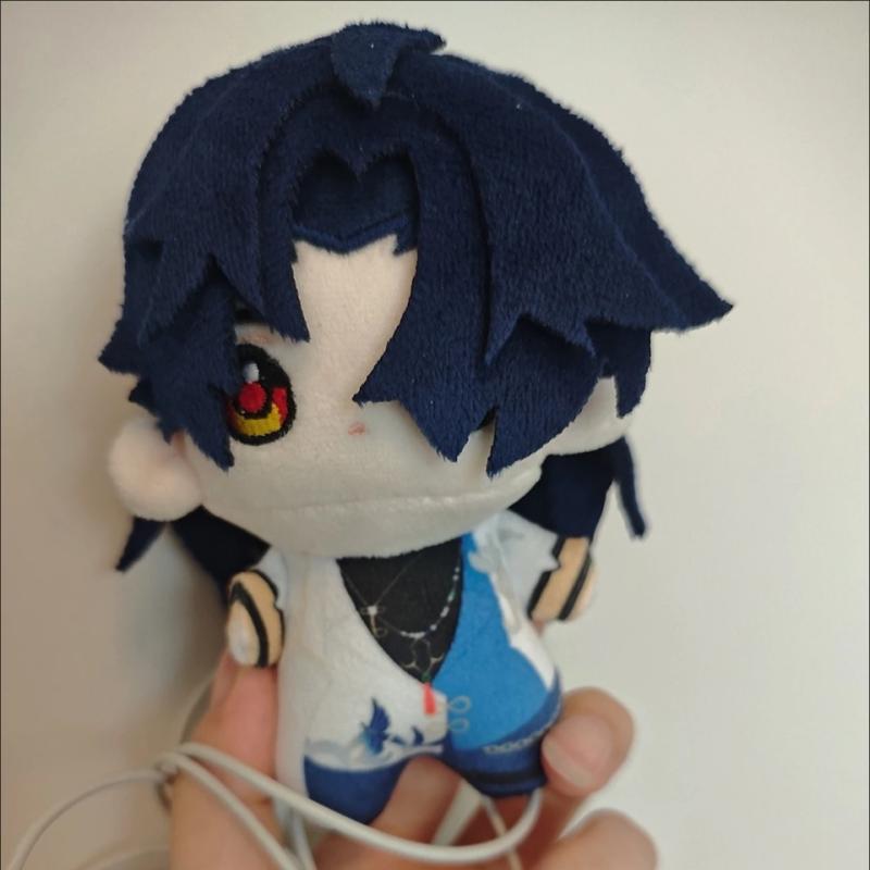 Anime Game Honkai: Star Rail Blade Stuffed 10cm Keychain Cotton Doll Cute Dress Up Plush Toys Ornament Kawaii Christmas Gift