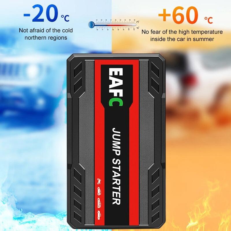 Ofertă Fierbinte Starter Portabil pentru Mașină, Baterie Externă Power Bank cu Lumină LED, Îmbunătățire Nouă, Booster de Urgență pentru Mașină, Suportă Pornirea Mașinilor pe Benzină 12V