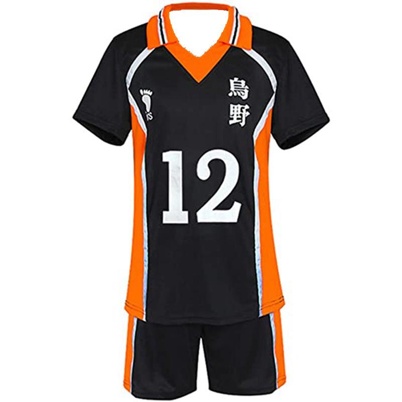 Haikyu!! Haikyuu Cosplay Costume Karasuno Koukou High School Volleyball Club Hinata Shoyo Kageyama Tobio Sportswear Jerseys